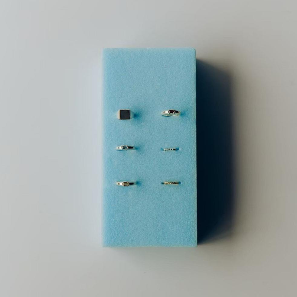 OCT RING (SWISS BLUE TOPAZ)