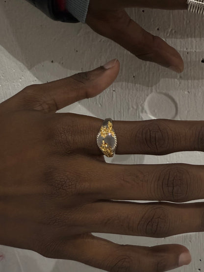 FRACTURED BEADED CIRCLE