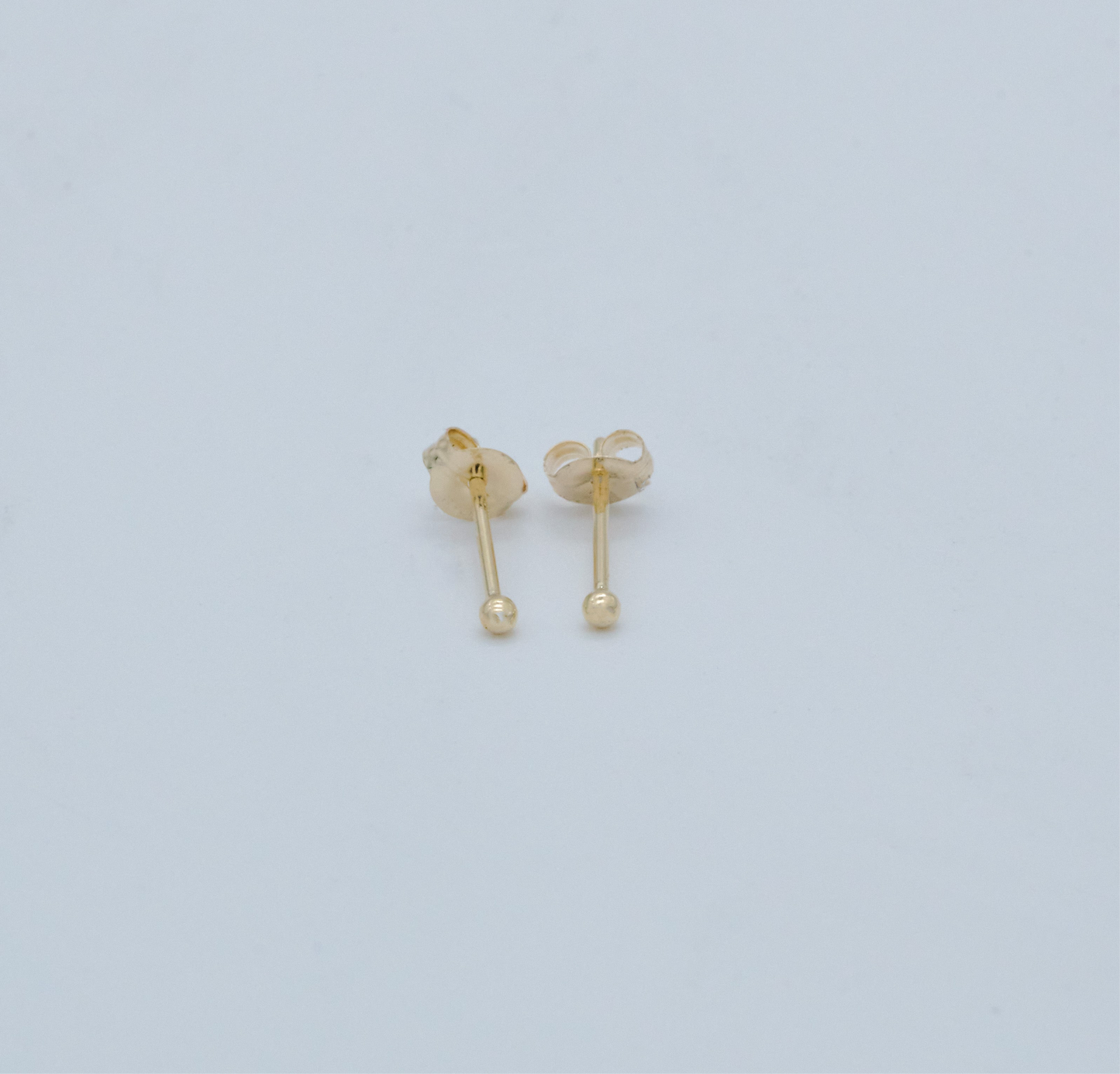 K10YG MINI PLAINE STUD EARRING