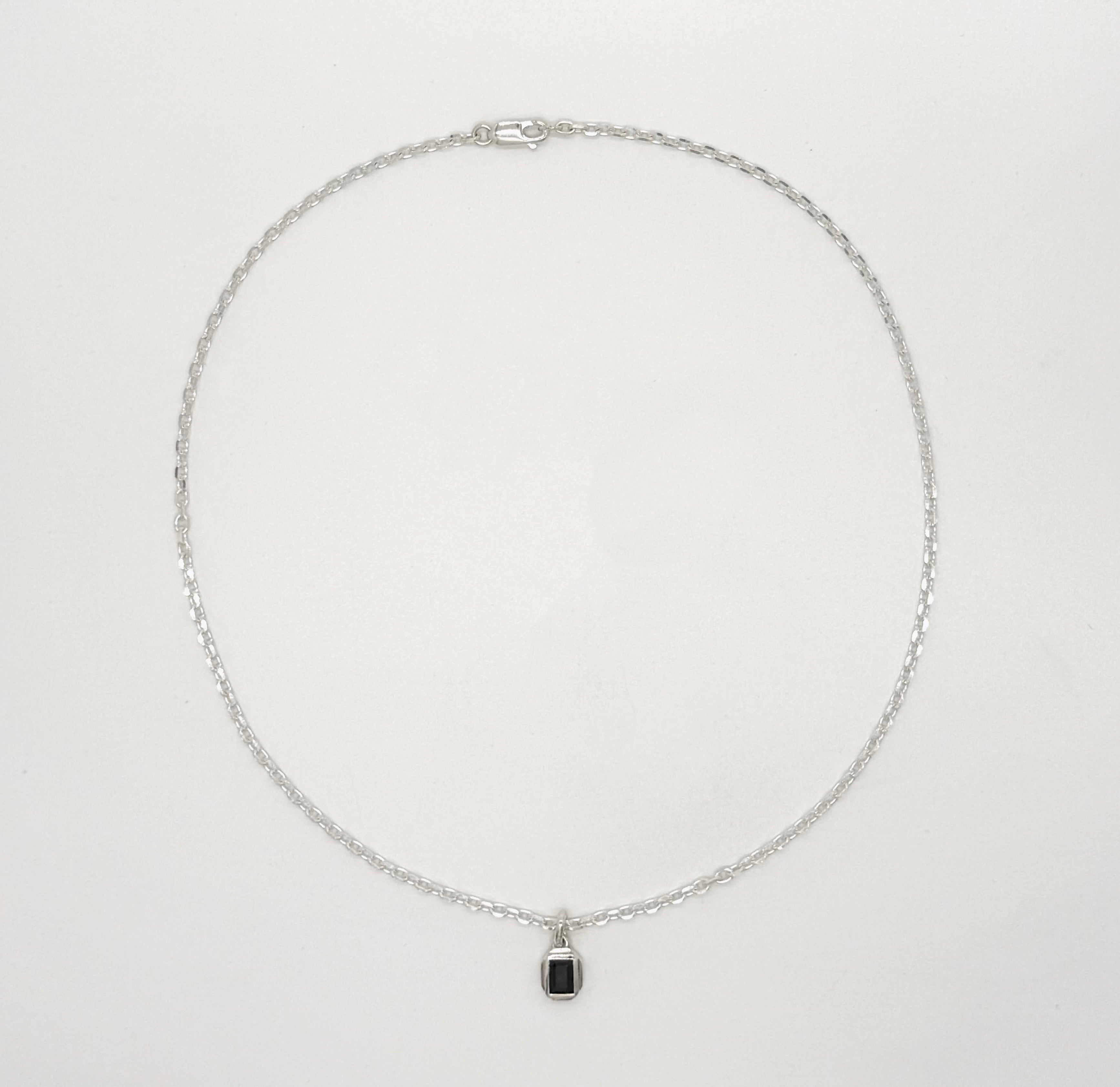 STONE アクセサリー O NECKLACE HORIZON DROP