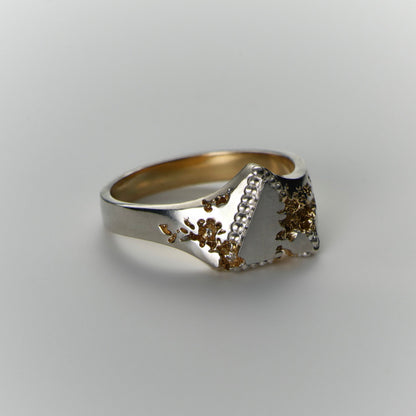 FRACTURED BEADED TRIANGLE