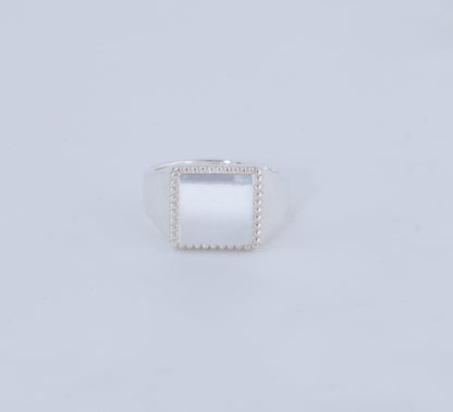 SQUARE GRAINE RING