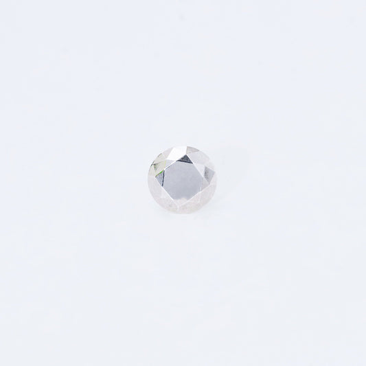 FACET SILVER STUD EARRING