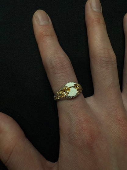 FRACTURED BEADED CIRCLE