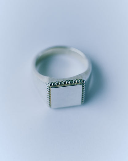 SQUARE GRAINE RING