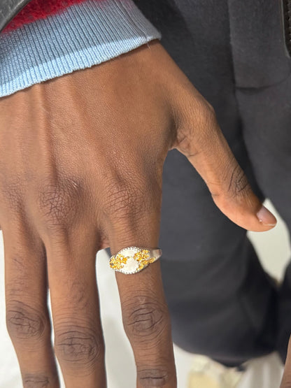 FRACTURED BEADED CIRCLE